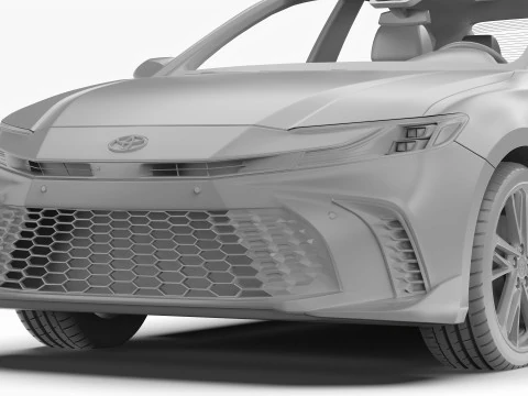 Toyota Camry Hybrid 2025 3D Model