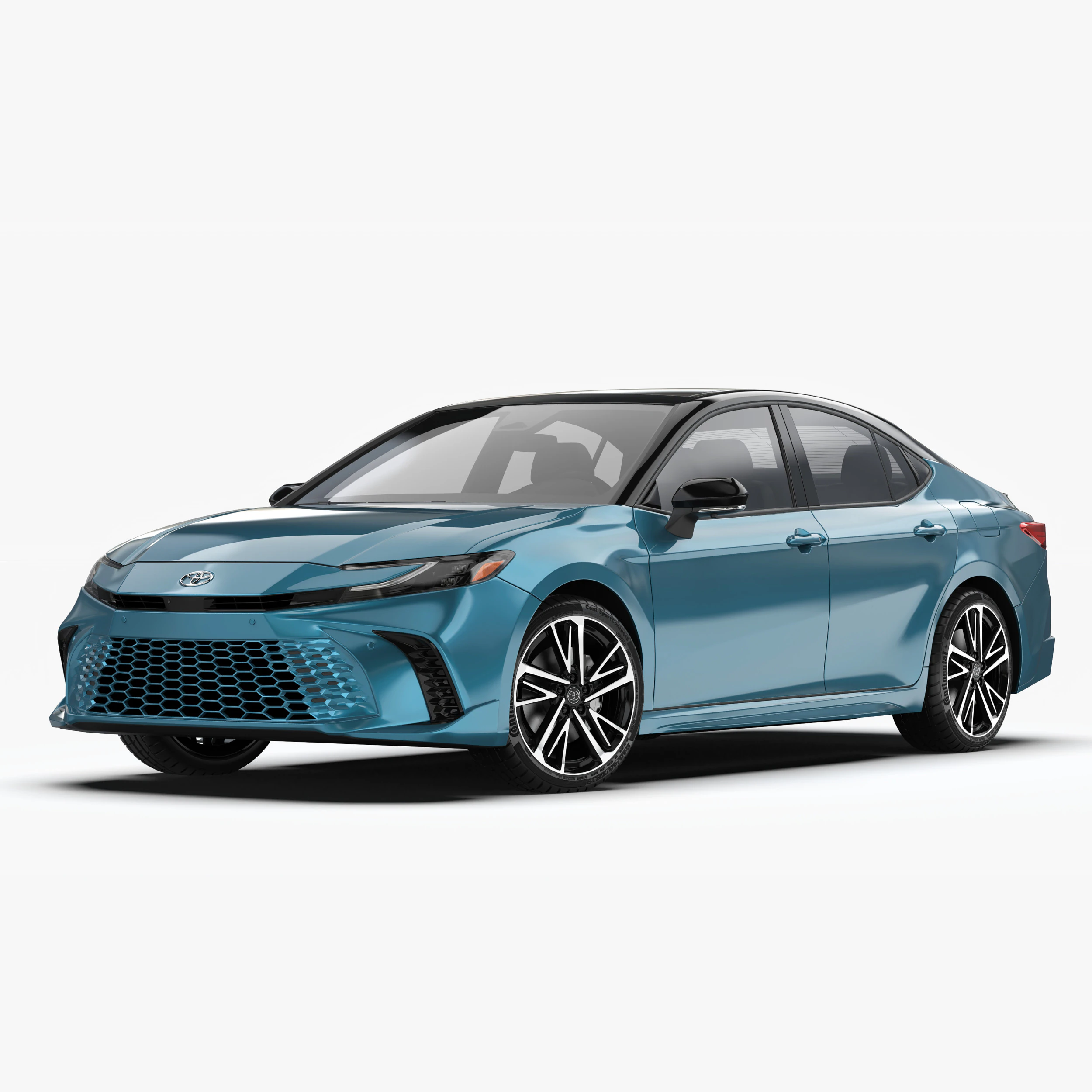 Toyota Camry Hybrid 2025 3D Model .c4d .max .obj .3ds .fbx .stl .blend 