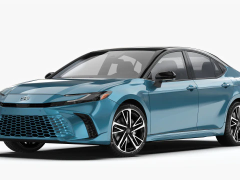 Toyota Camry Hybrid 2025 3D Model