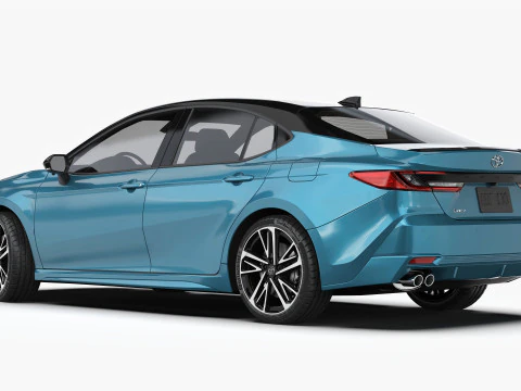 Toyota Camry Hybrid 2025 3D Model
