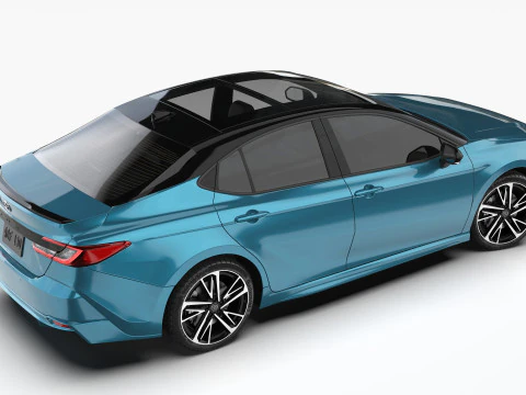 Toyota Camry Hybrid 2025 3D Model
