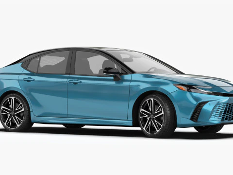 Toyota Camry Hybrid 2025 3D Model