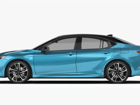 Toyota Camry Hybrid 2025 3D Model