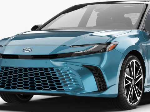 Toyota Camry Hybrid 2025 3D Model