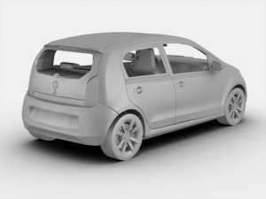 skoda citigo 2013 3D Model