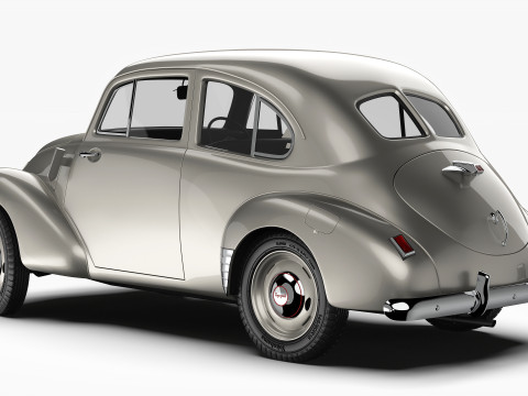 Toyopet SA 1947 - 1952 3D Model