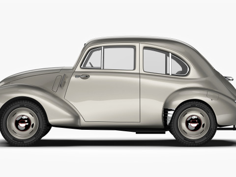 Toyopet SA 1947 - 1952 3D Model