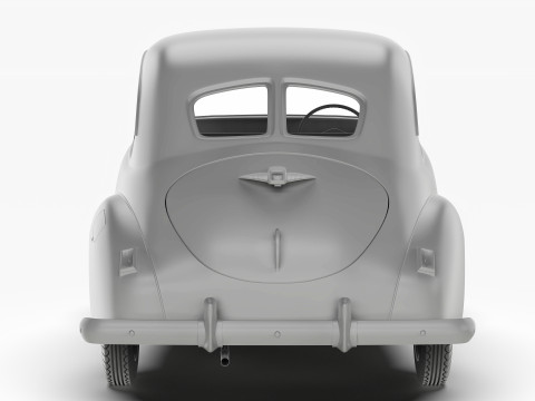 Toyopet SA 1947 - 1952 3D Model