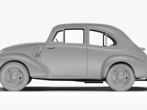 Toyopet SA 1947 - 1952 Modelo 3D
