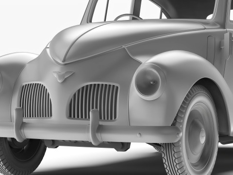 Toyopet SA 1947 - 1952 3D Model