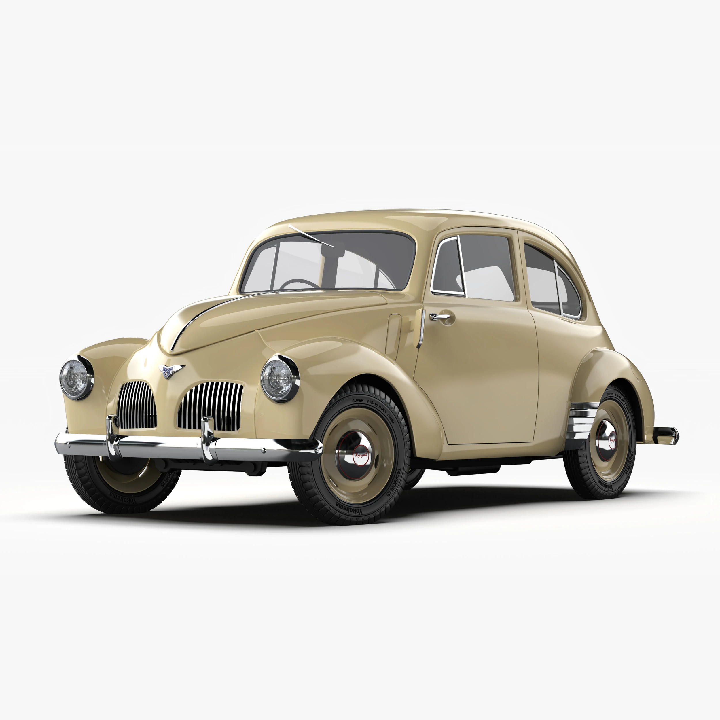 Toyopet SA 1947 - 1952 Modelo 3D .c4d .max .obj .3ds .fbx .stl .blend