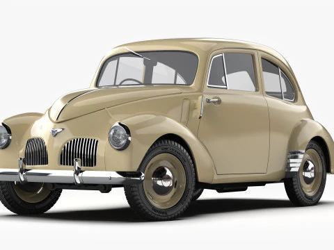 Toyopet SA 1947 - 1952 Modelo 3D