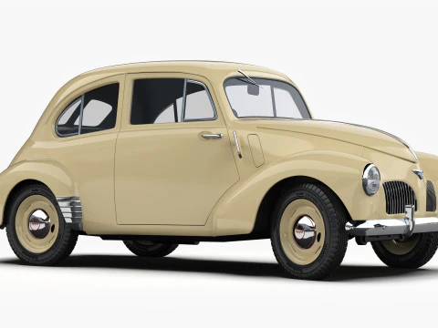 Toyopet SA 1947 - 1952 Modelo 3D