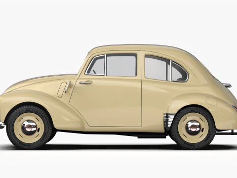 Toyopet SA 1947 - 1952 Modelo 3D