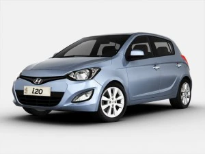 hyundai i20 2013 Modelo 3D
