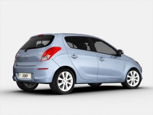hyundai i20 2013 3D मॉडल