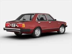 honda accord 1977 Model 3D