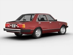 honda accord 1977 3D Model