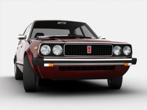 honda accord 1977 3D Model