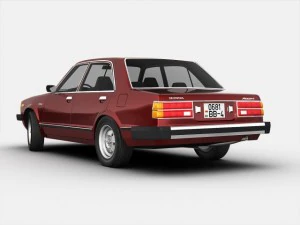 honda accord 1977 3D Model