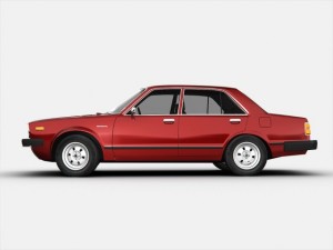 honda accord 1977 Model 3D