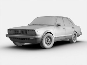 honda accord 1977 Model 3D