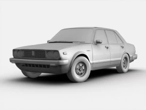 honda accord 1977 3D Model