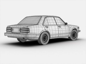 honda accord 1977 Model 3D