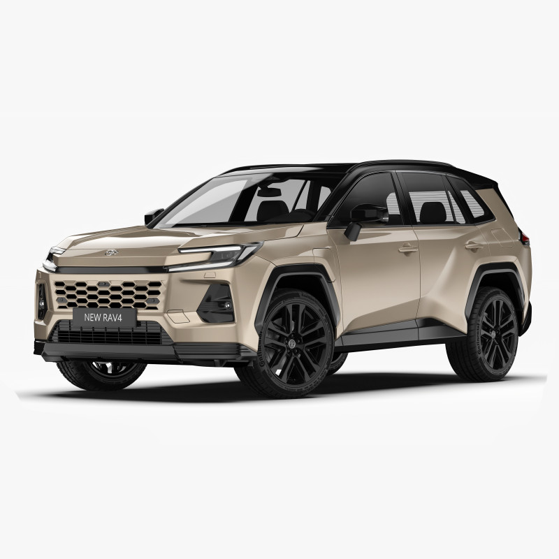 Toyota RAV4 PHEV 2026 Model 3D .c4d .max .obj .3ds .fbx .stl .blend