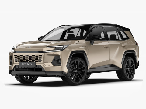 Toyota RAV4 PHEV 2026 3D Model