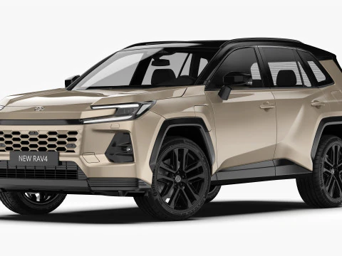 Toyota RAV4 PHEV 2026 3D Model