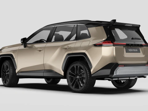 Toyota RAV4 PHEV 2026 3D Model