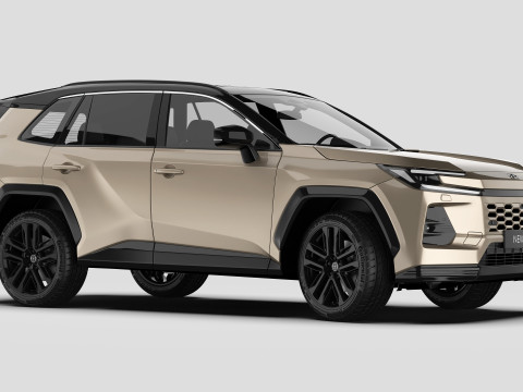 Toyota RAV4 PHEV 2026 Model 3D