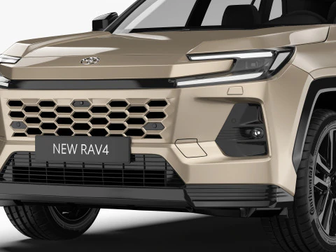 Toyota RAV4 PHEV 2026 3D Model