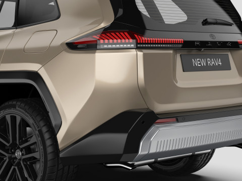 Toyota RAV4 PHEV 2026 Model 3D