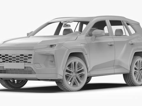 Toyota RAV4 PHEV 2026 Model 3D