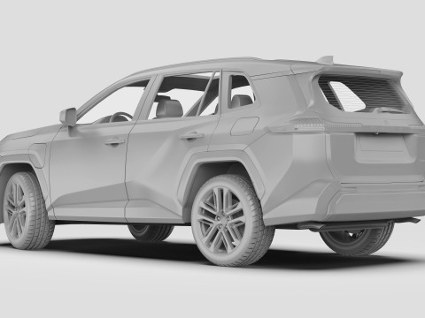 Toyota RAV4 PHEV 2026 Model 3D