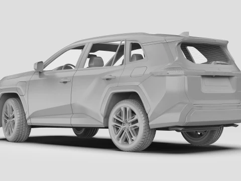 Toyota RAV4 PHEV 2026 3D Model