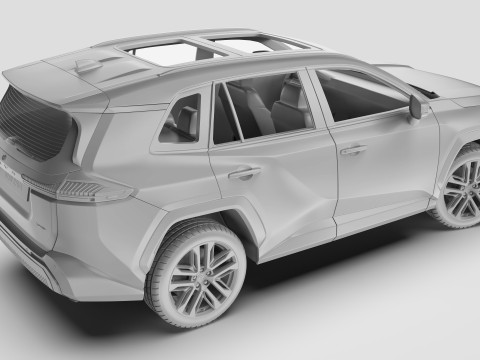 Toyota RAV4 PHEV 2026 Model 3D