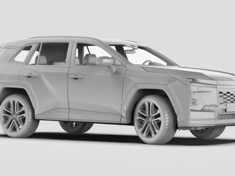 Toyota RAV4 PHEV 2026 3D Model