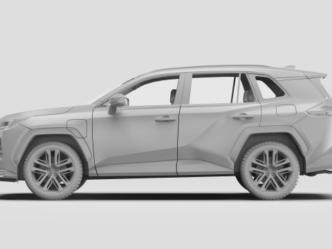 Toyota RAV4 PHEV 2026 Model 3D