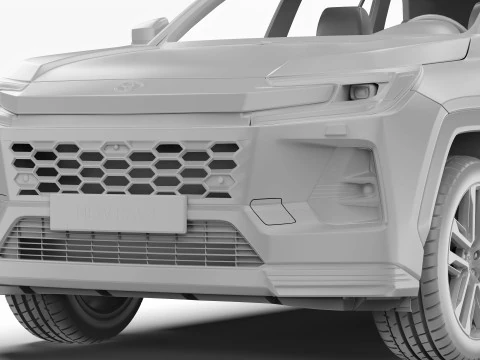 Toyota RAV4 PHEV 2026 3D Model