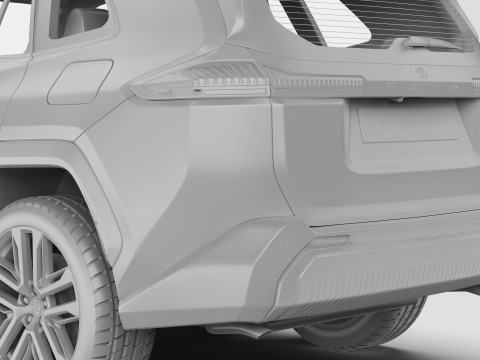 Toyota RAV4 PHEV 2026 Model 3D
