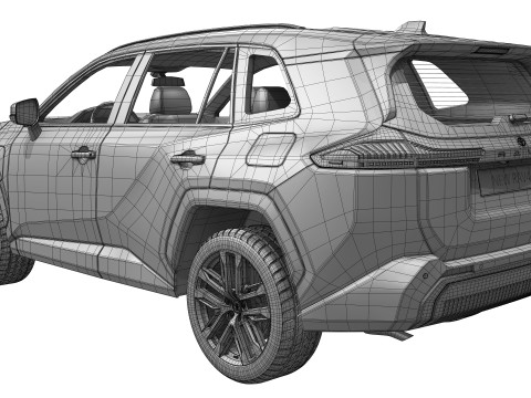 Toyota RAV4 PHEV 2026 Model 3D