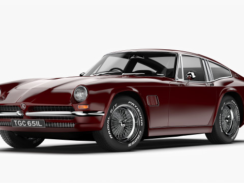 AC 428 Frua 1965 - 1973 рр 3D Модель