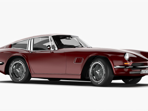 AC 428 Frua 1965 - 1973 рр 3D Модель