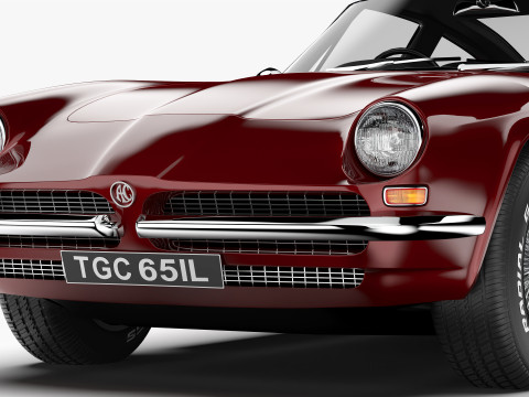 AC 428 Frua 1965 - 1973 рр 3D Модель