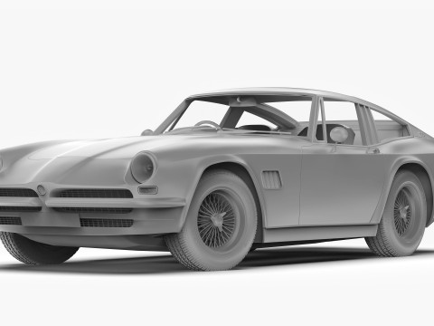 AC 428 Frua 1965 - 1973 рр 3D Модель