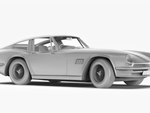 AC 428 Frua 1965 - 1973 Modello 3D