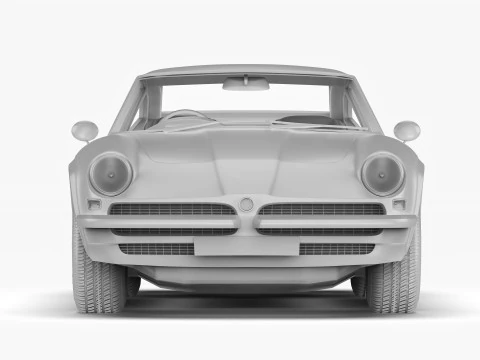 AC 428 Frua 1965 - 1973 Modello 3D